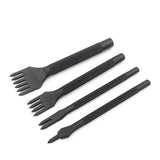 DIY Leather Craft Punch Tools Kit Stitching Carving Sewing Saddle Groover