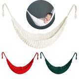 Maxbell Photography Props Handmade Crochet Weave Baby Knitting Hammock Green - Aladdin Shoppers