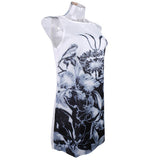 Maxbell Maxbell Women Sexy Fashion Sleeveless Printing Slim Round Neck Dress L