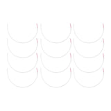 Maxbell 12 Pairs Women's Stainless Steel Handmade Bra Underwire Replacement Cup C D