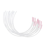 Maxbell 12 Pairs Women's Stainless Steel Handmade Bra Underwire Replacement Cup C D