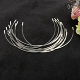 Maxbell 12 Pairs Women's Stainless Steel Handmade Bra Underwire Replacement Cup D E