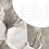 Maxbell 12 Pairs Women's Stainless Steel Handmade Bra Underwire Replacement Cup C D