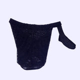 Maxbell Sexy Men's Lace See Through Hollow-out Sheer Boxer Underwear Black - Aladdin Shoppers