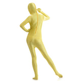 Maxbell Maxbell Lycra Spandex Sexy Zentai Suit-L-Yellow