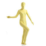 Maxbell Maxbell Lycra Spandex Sexy Zentai Suit-L-Yellow