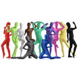 Maxbell Maxbell Lycra Spandex Sexy Zentai Suit-L-Yellow