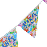 Maxbell DIY 1st Birthday Party Favors Baby Shower Cake Topper Party Bunting Flag #2 - Aladdin Shoppers