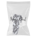 Maxbell Maxbell Fashion Women O Neck Half Sleeve Leaves Print Hip Slim Casual Sexy Dress L