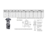 Maxbell Maxbell Sexy Women V Neck PU Splicing Short Sleeves Stone Grain Print Mini Dress XL