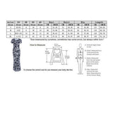 Maxbell Maxbell Women Sexy Black and White Printing Bodycon Boho Maxi Long Beach Sundress M