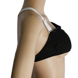 Maxbell Maxbell Women Girl Fashion Sexy Underwear Cross Back Bra Shoulder Strap White