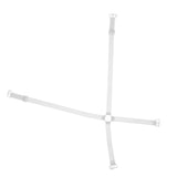 Maxbell Maxbell Women Girl Fashion Sexy Underwear Cross Back Bra Shoulder Strap White