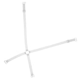 Maxbell Maxbell Women Girl Fashion Sexy Underwear Cross Back Bra Shoulder Strap White