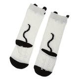 Maxbell Cotton Cartoon Newborn Toddler Knee High Sock Anti Slip Leg Warmers M White - Aladdin Shoppers