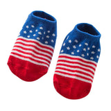 Maxbell Pairs Kids Toddler Socks Boat Socks For Boys Girl 2-4 Years M American Flag - Aladdin Shoppers