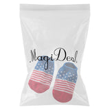 Maxbell Pairs Kids Toddler Socks Boat Socks For Boys Girl 2-4 Years M American Flag - Aladdin Shoppers