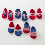 Maxbell Pairs Kids Toddler Socks Boat Socks For Boys Girl 2-4 Years M American Flag - Aladdin Shoppers