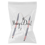 Maxbell Unisex Adult Adjustable Suspender American Flag Stars Clip-on Braces #2 - Aladdin Shoppers