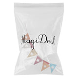Maxbell Snowflake Triangle Paper Flags Party Decor Bunting Banner Cut Out Pennants - Aladdin Shoppers