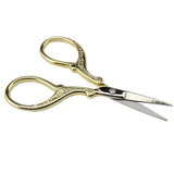 Maxbell Cross Stitch European Retro Antique Craft Alloy Tailor Scissor Gold - Aladdin Shoppers