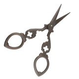 Maxbell Cross Stitch European Retro Antique Craft Alloy Tailor Scissor Bronze - Aladdin Shoppers