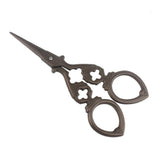 Maxbell Cross Stitch European Retro Antique Craft Alloy Tailor Scissor Bronze - Aladdin Shoppers