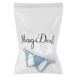 Maxbell Sexy Mens Low Rise Bulge Pouch Briefs Hips Hollow Out Mini Underwear Blue L - Aladdin Shoppers