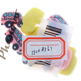Maxbell 10pcs Resin Cute Shool Car Flatback Cabochon for Hair Bow Center DIY - Aladdin Shoppers