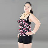 Maxbell Maxbell Women Set Sexy High Waist Large Swimwear Swimsuit Underpants Boyshorts XXXL