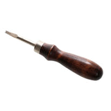 Maxbell Wood Handle Leather Edge Skiving Craft Tools Edge Beveler 0.8mm - Aladdin Shoppers