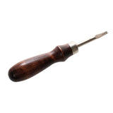 Maxbell Wood Handle Leather Edge Skiving Craft Tools Edge Beveler 0.8mm - Aladdin Shoppers