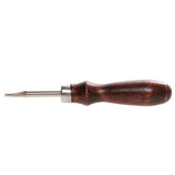Maxbell Wood Handle Leather Edge Skiving Craft Tools Edge Beveler 1.2mm - Aladdin Shoppers