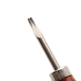 Maxbell Wood Handle Leather Edge Skiving Craft Tools Edge Beveler 1.2mm - Aladdin Shoppers