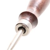 Maxbell Wood Handle Leather Edge Skiving Craft Tools Edge Beveler 1.2mm - Aladdin Shoppers