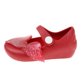 Maxbell Cute Kids Girls Sandals Jelly Shoes Children Fish Head Beach Shoes Red 24 - Aladdin Shoppers