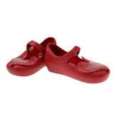 Maxbell Cute Kids Girls Sandals Jelly Shoes Children Fish Head Beach Shoes Red 24 - Aladdin Shoppers