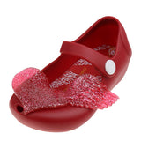 Maxbell Cute Kids Girls Sandals Jelly Shoes Children Fish Head Beach Shoes Red 24 - Aladdin Shoppers