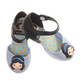 Maxbell Baby Girls Jelly Shoes Princess Flat Sandals Beach Rain Shoes Blue 29 - Aladdin Shoppers