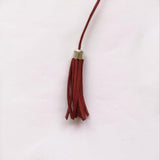 Maxbell 45cm Velvet Tassel with Cap Pendants for Keychain Crafts Decor Navy Dark Red - Aladdin Shoppers