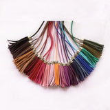 Maxbell 45cm Velvet Tassel with Cap Pendants for Keychain Crafts Decor Navy Dark Red - Aladdin Shoppers