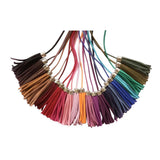 Maxbell 45cm Velvet Tassel with Cap Pendants for Keychain Crafts Decor Navy Dark Red - Aladdin Shoppers