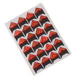 Maxbell 120pcs Self-adhesive Scrapbook Photo Sticker DIY Album Scrapbook - Aladdin Shoppers