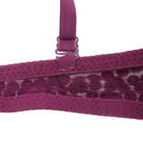 Maxbell Maxbell Belly Dance Beads Bra Sequins Top Sexy Dancing Singer Costume Tassels Purple