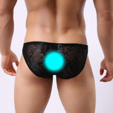 Maxbell Sexy Men's Thongs G-string Underwear Jockstrap Briefs Underpants Black L - Aladdin Shoppers