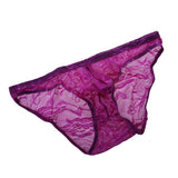 Maxbell Sexy Men's Thongs G-string Underwear Jockstrap Briefs Underpants Purple XL - Aladdin Shoppers