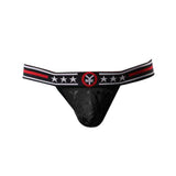 Maxbell Mens Sexy Briefs Lace Underwear See Through Thongs T-back G-string Black L - Aladdin Shoppers
