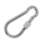 Maxbell Maxbell Screw Lock D Shape Carabiner Hook Keyring Clips Camping Outdoor Accessories Buckle
