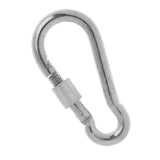 Maxbell Maxbell Screw Lock D Shape Carabiner Hook Keyring Clips Camping Outdoor Accessories Buckle