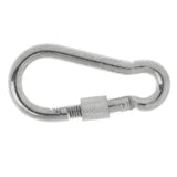 Maxbell Maxbell Screw Lock D Shape Carabiner Hook Keyring Clips Camping Outdoor Accessories Buckle